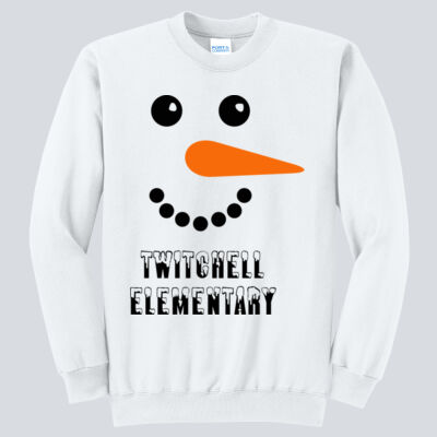 Adult Crewneck - Winter Holidays - Snowman  Thumbnail