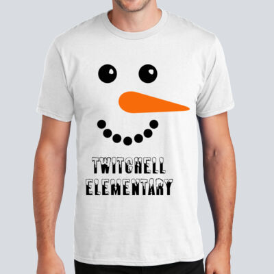 Adult T-Shirt - Winter Holidays - Snowman  Thumbnail