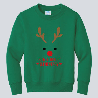 Youth Crewneck - Winter Holidays - Reindeer Thumbnail