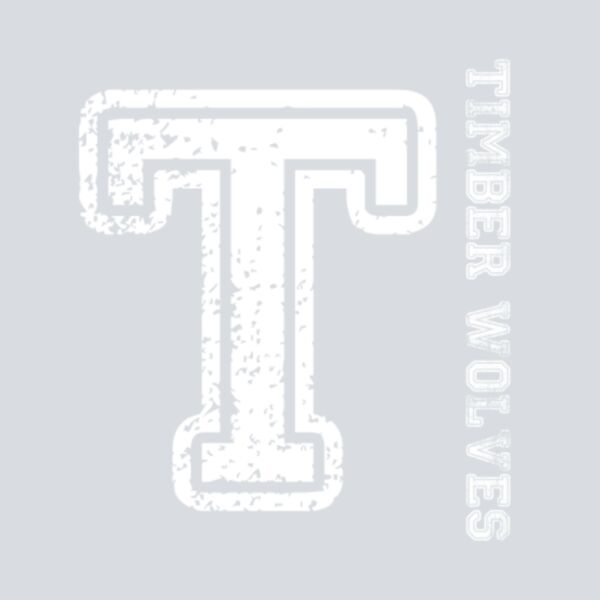 T Timber Wolves - White Thumbnail