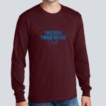 Adult Maroon Long Sleeve Shirt - Twitchell Thumbnail