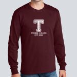 Adult Maroon Long Sleeve Shirt - Twitchell Thumbnail