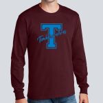 Adult Maroon Long Sleeve Shirt - Twitchell Thumbnail
