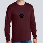 Adult Maroon Long Sleeve Shirt - Twitchell Thumbnail