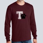 Adult Maroon Long Sleeve Shirt - Twitchell Thumbnail